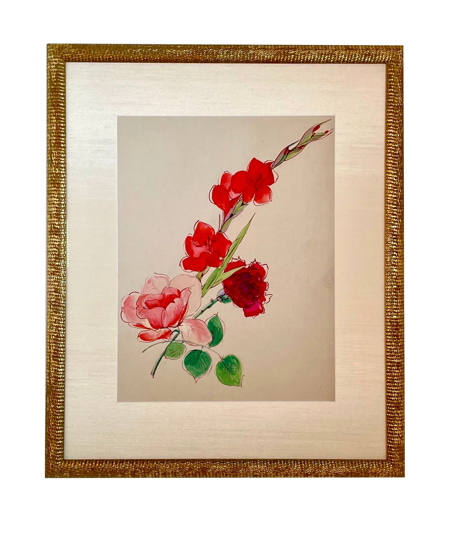 Original Gouache Flowers #2