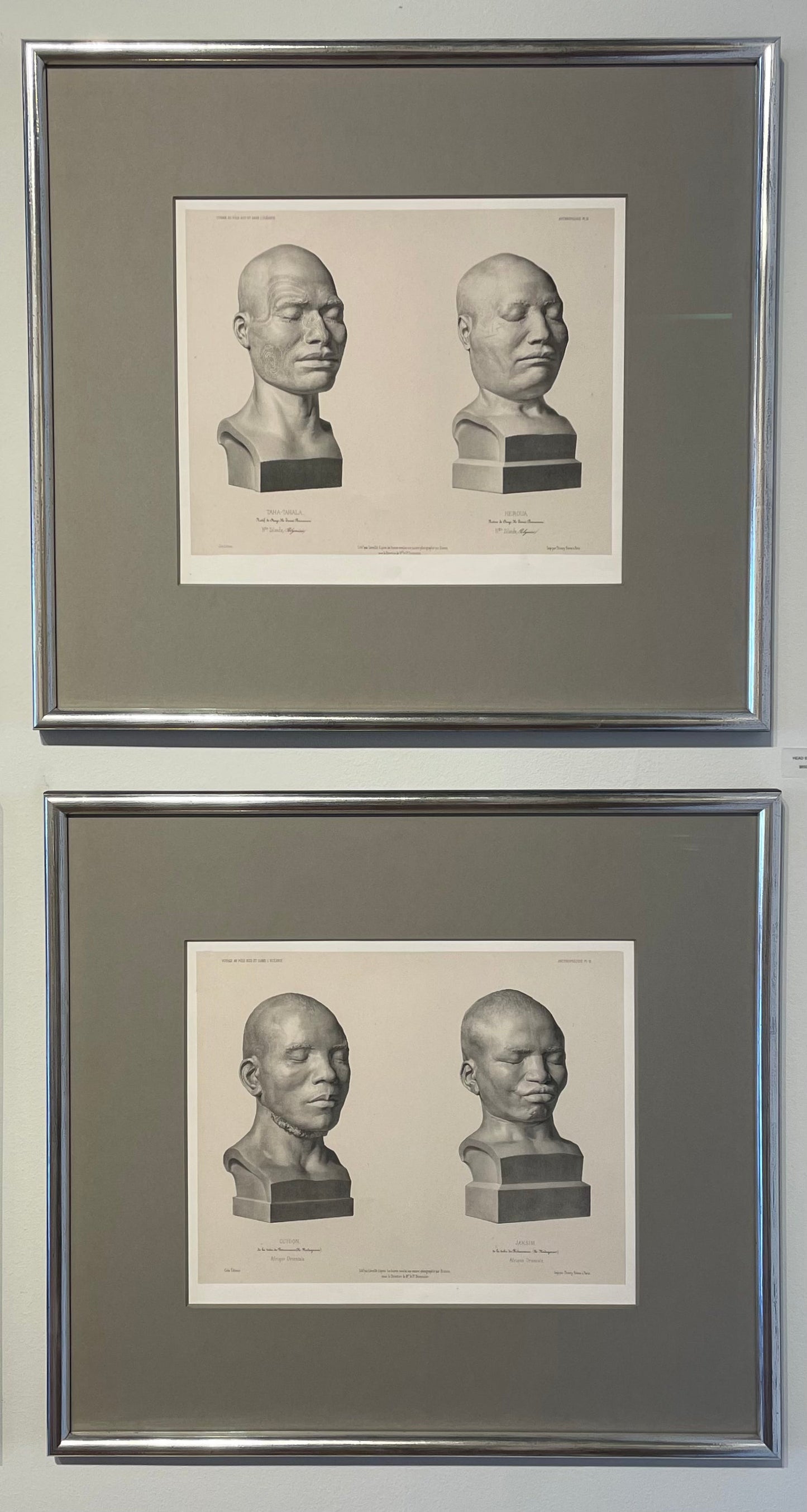 Head Statue Lithographs