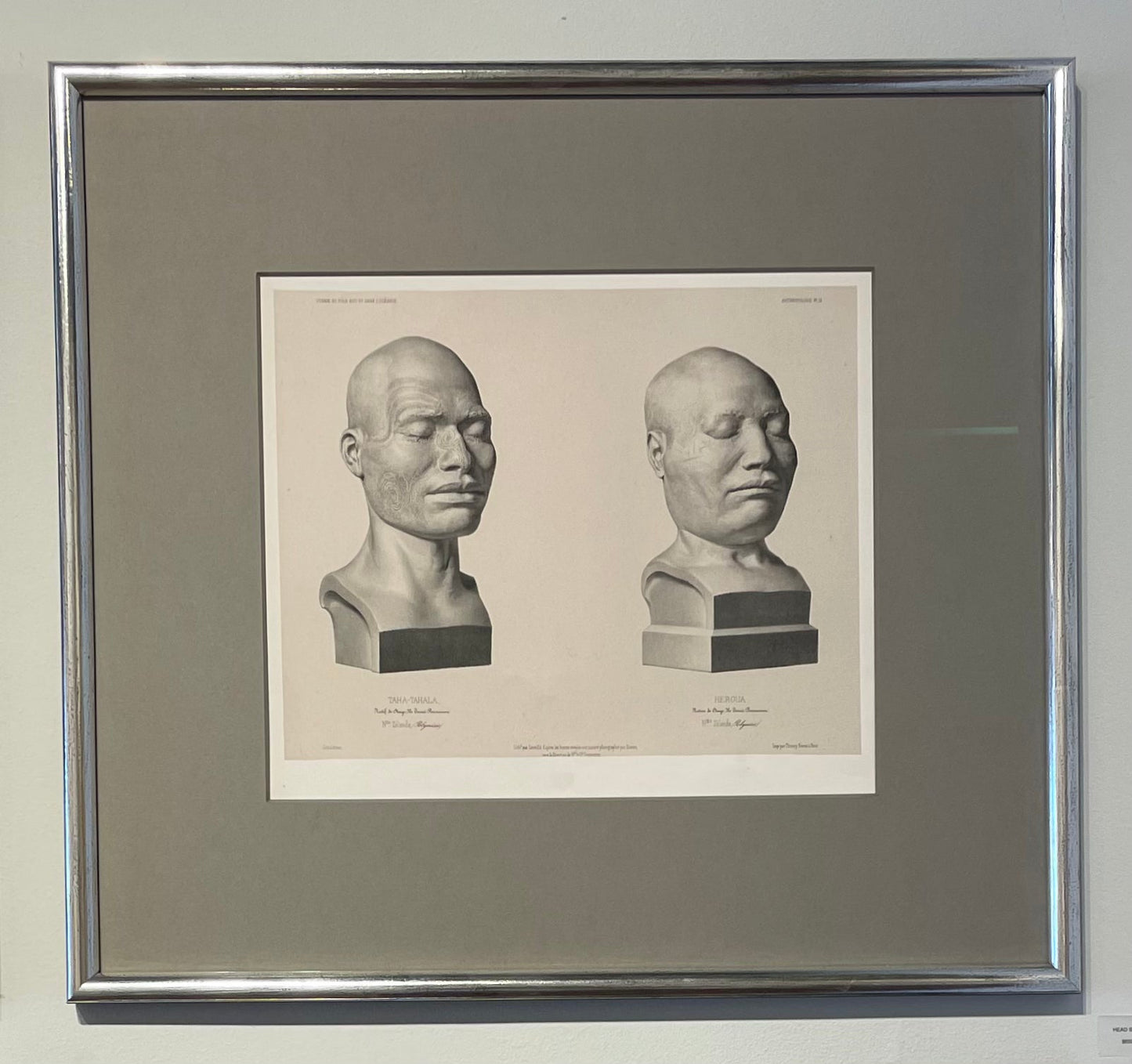 Head Statue Lithographs