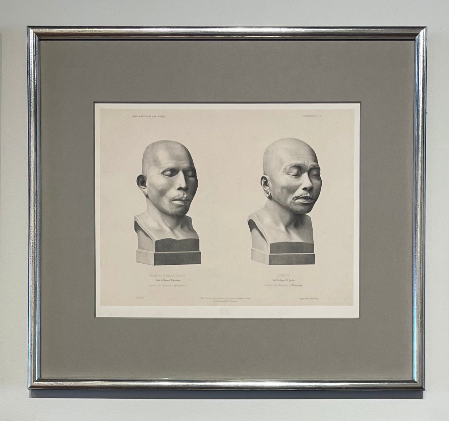 Head Statue Lithographs