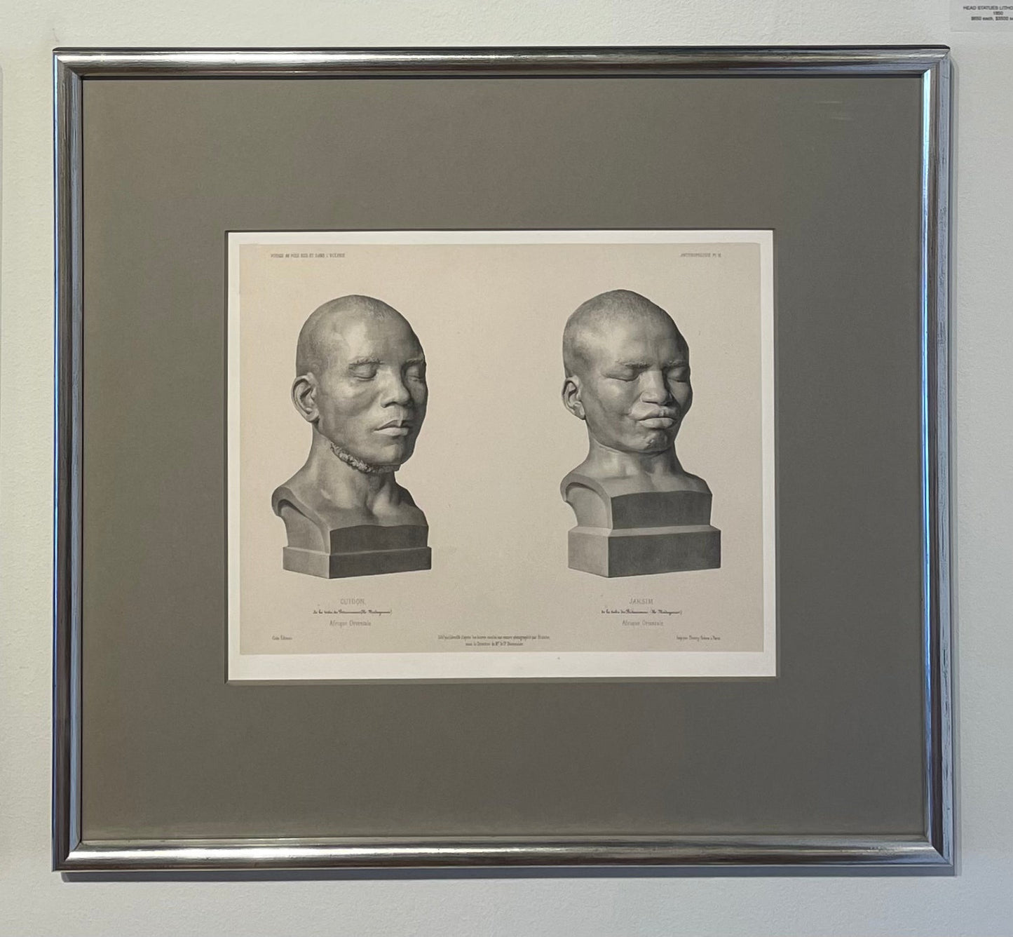 Head Statue Lithographs